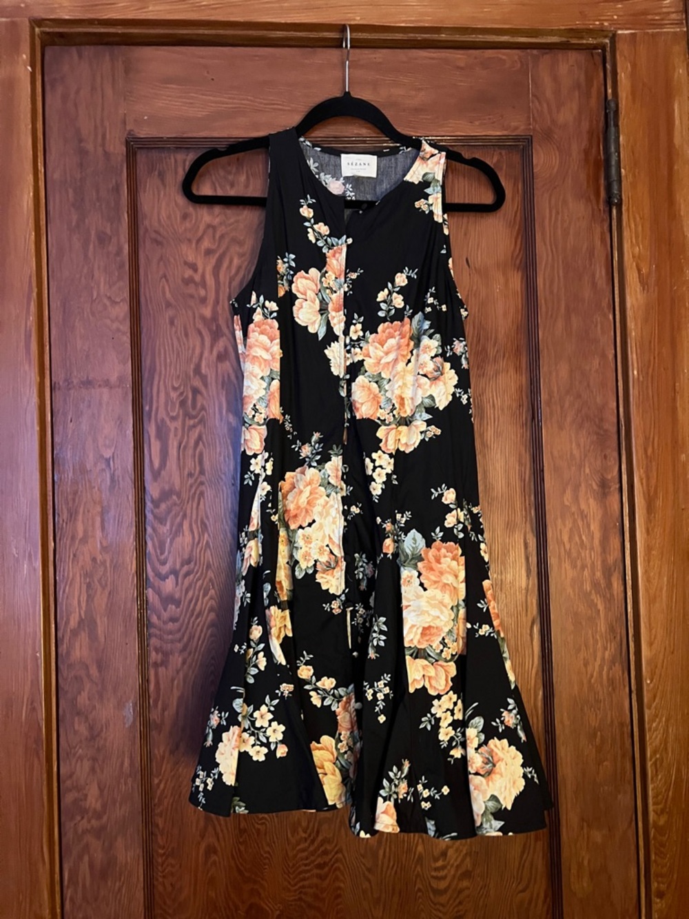 Sezane Solitta Dress in Pila Print - Picture 2 of 8
